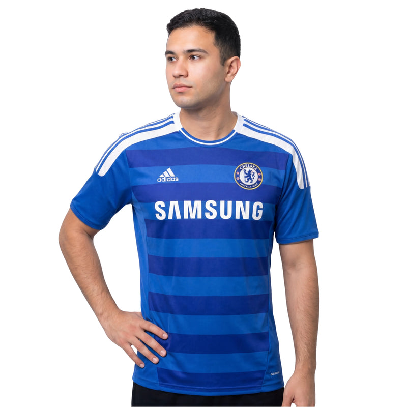 Camisa Chelsea Home 11/12 Retrô - Azul