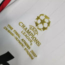 Camisa Milan Away 06/07 Manga Longa Retrô - Branca