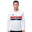Camisa São Paulo Home 24/25 Manga Longa - Branca - Tam: P