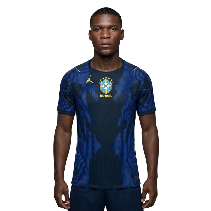 Camisa Brasil Away 2026 Jogador - Azul