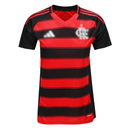 Camisa Flamengo Feminina Home 25/26 - Preta e Vermelha