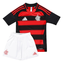 Conjunto Infantil Flamengo I 25/26 - Preto e Vermelho