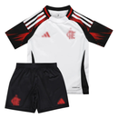 Conjunto Infantil Flamengo II 25/26 - Branco