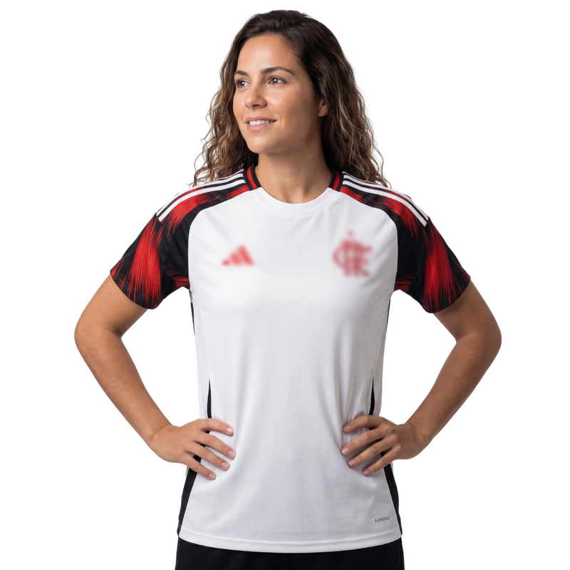 Camisa CRF Feminina Away 25/26 - Branca