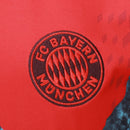Camisa Bayern de Munique Pré - Jogo 25/26 - Branca e Vermelha