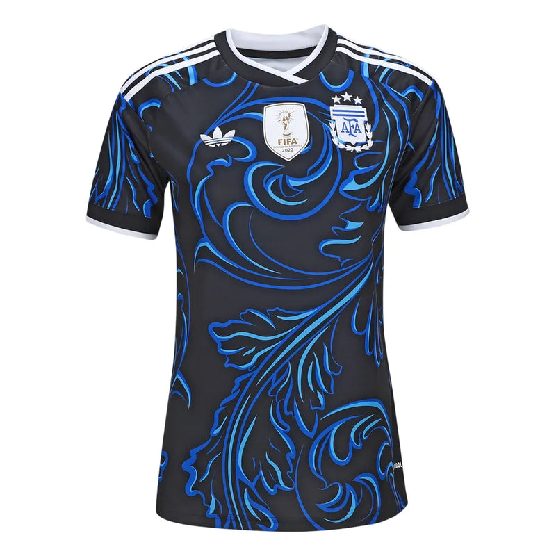 Camisa Argentina Feminina Away 2026 - Azul Escuro