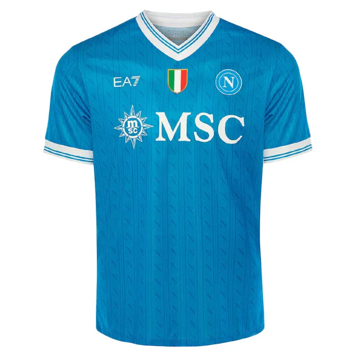 Camisa Napoli Home 25/26 - Azul