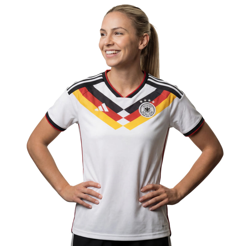 Camisa Alemanha Feminina Home 2026 - Branca
