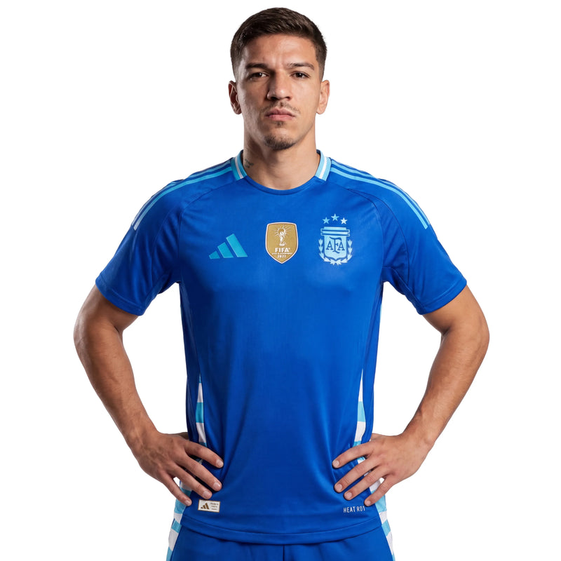Camisa Argentina Away 2024 Jogador - Azul
