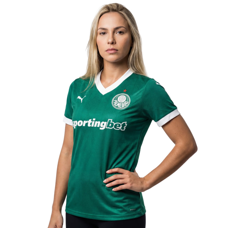 Camisa Palmeiras Feminina Home 25/26 - Verde