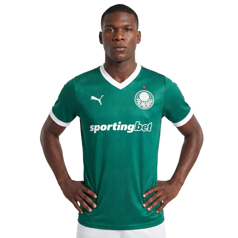 Camisa Palmeiras Home 25/26 Jogador - Verde