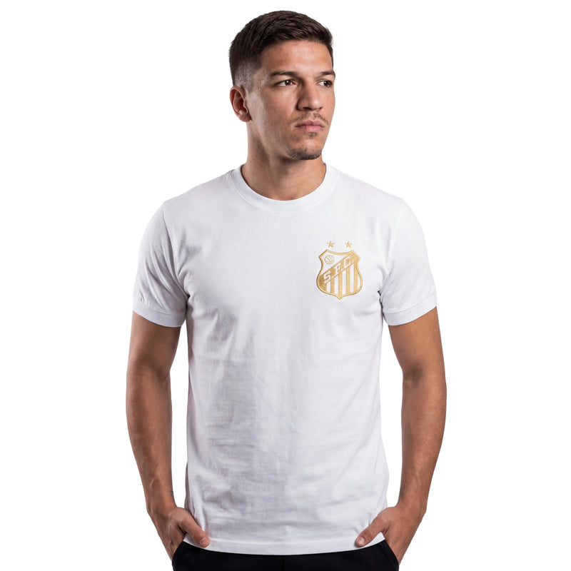 Camisa Santos Pelé 1000 Gols - Branca - Tam: P