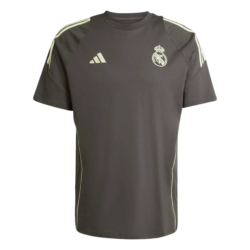 Camisa Real Madrid Treino 25/26 - Caqui Escuro