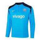 Conjunto Agasalho Treino Chelsea 23/24 - Azul