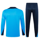 Conjunto Agasalho Treino Chelsea 23/24 - Azul