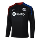 Conjunto Agasalho Treino Barcelona 23/24 - Preto
