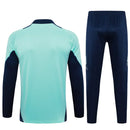 Conjunto Agasalho Treino Arsenal 23/24 - Azul Turquesa