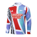 Conjunto Agasalho Treino Arsenal 23/24 - Vermelho e Azul