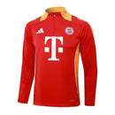 Conjunto Agasalho Treino Bayern de Munique 23/24 - Vermelho