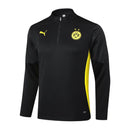 Conjunto Agasalho Treino Borussia Dortmund 23/24 - Preto