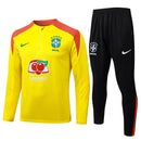 Conjunto Agasalho Treino Brasil 23/24 - Amarelo