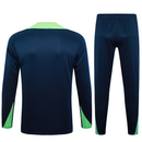 Conjunto Agasalho Treino Brasil 23/24 - Azul e Verde