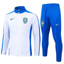 Conjunto Agasalho Treino Brasil 23/24 - Branco