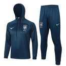 Conjunto Agasalho Treino Brasil 23/24 - Azul Escuro