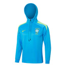 Conjunto Agasalho Treino Brasil 23/24 - Azul