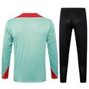 Conjunto Agasalho Treino Liverpool 23/24 - Verde Água