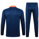 Conjunto Agasalho Treino Manchester United 23/24 - Azul Escuro