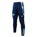 Conjunto Agasalho Treino Manchester United 23/24 - Azul Turquesa