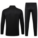 Conjunto Agasalho Treino Manchester United 23/24 - Preto e Vermelho