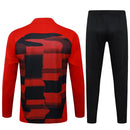 Conjunto Agasalho Treino Milan 23/24 - Vermelho