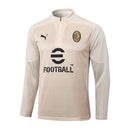 Conjunto Agasalho Treino Milan 23/24 - Bege