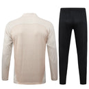 Conjunto Agasalho Treino Milan 23/24 - Bege