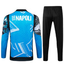 Conjunto Agasalho Treino Napoli 23/24 - Azul
