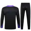 Conjunto Agasalho Treino PSG 23/24 - Preto e Roxo