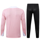 Conjunto Agasalho Treino PSG 23/24 - Rosa e Branco