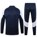 Conjunto Agasalho Treino Real Madrid 23/24 - Azul e Branco
