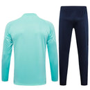 Conjunto Agasalho Treino Real Madrid 23/24 - Azul Turquesa