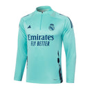 Conjunto Agasalho Treino Real Madrid 23/24 - Azul Turquesa