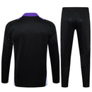 Conjunto Agasalho Treino Real Madrid 23/24 - Preto e Roxo