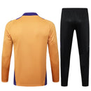 Conjunto Agasalho Treino Real Madrid 23/24 - Laranja