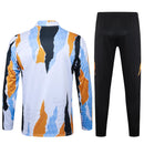 Conjunto Agasalho Treino Real Madrid 23/24 - Branco