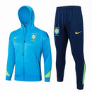 Conjunto Agasalho Treino Brasil 23/24 - Azul