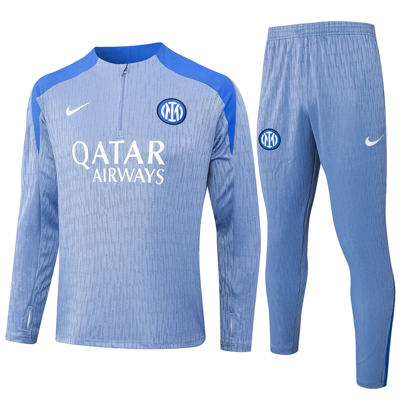 Conjunto Agasalho Treino Inter de Milão 24/25 - Azul