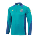 Conjunto Agasalho Treino Ajax 23/24 - Azul