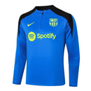 Conjunto Agasalho Treino Barcelona 23/24 - Azul