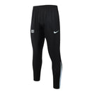 Conjunto Agasalho Treino Barcelona 23/24 - Preto e Branco